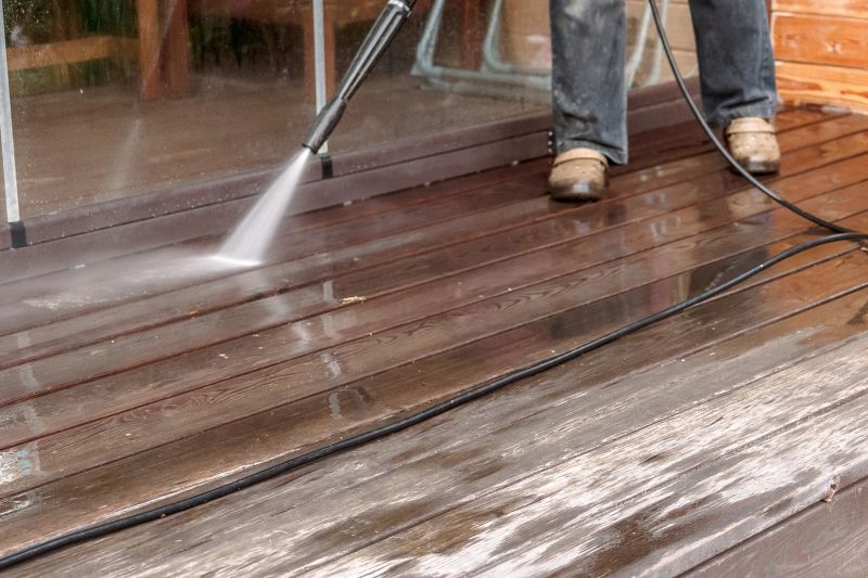 Pool Area Power Washing